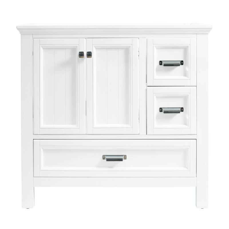 CRAFT + MAIN BAVT3722D-QCV Brantley 36" Free Standing Single Basin