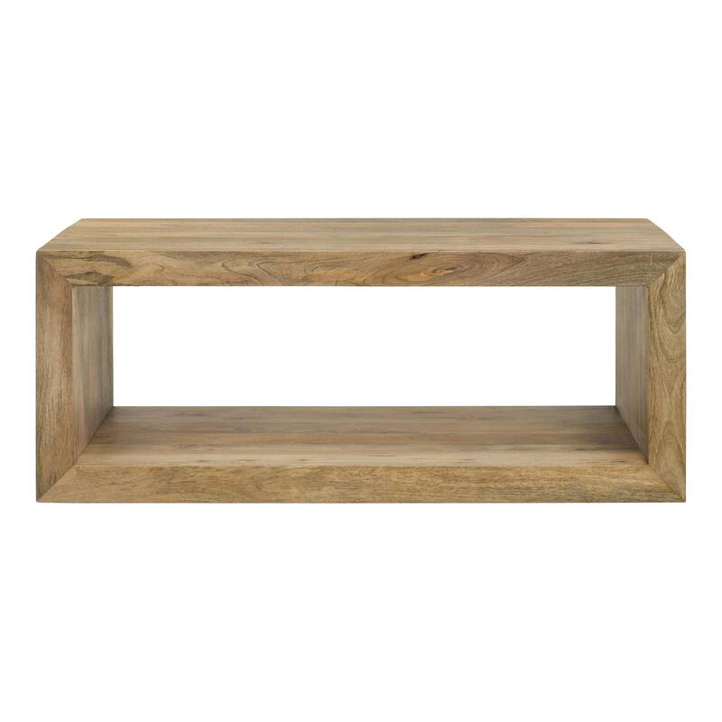 Headron Natural Rectangular Coffee Table