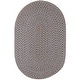 preview thumbnail 22 of 32, Rhody Rug Lexington Tweed Indoor/Outdoor Braided Rug 10 ft x 13 ft - Denim Blue