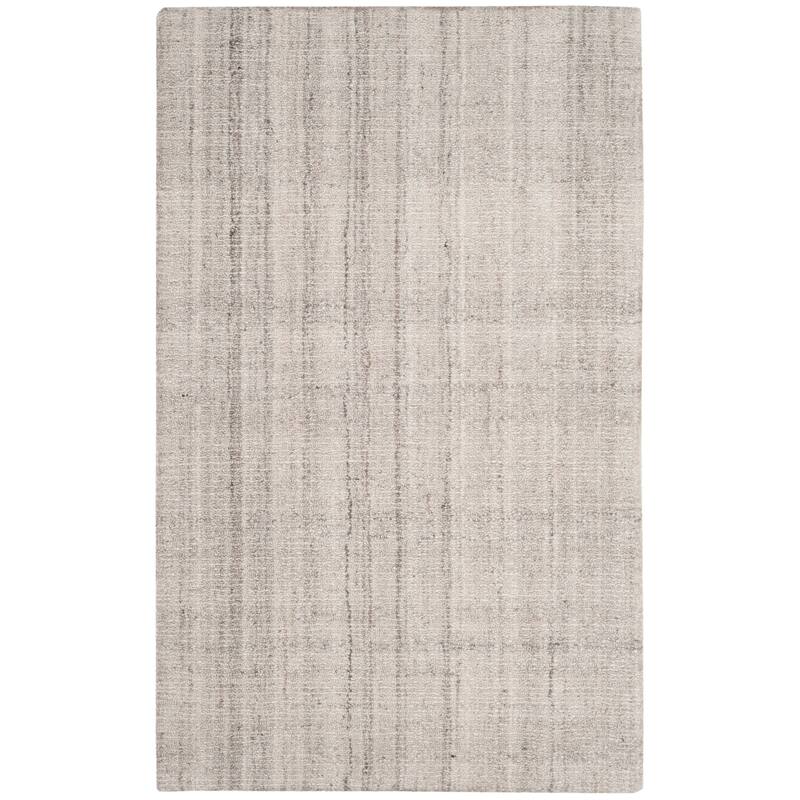 SAFAVIEH Handmade Abstract Coraly Modern Viscose Rug - 2' x 3' - Light Grey