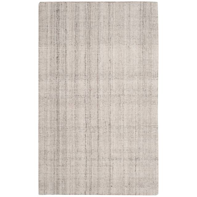 SAFAVIEH Handmade Abstract Nettie Modern Viscose Rug - 2' x 3' - Light Grey