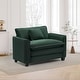 preview thumbnail 1 of 45, Organnice 40" Chenille Lounge Chair for Reading, Modern Couch Cozy Sofa Bed with Ottoman, Living Room Single Sofa Accent Chair