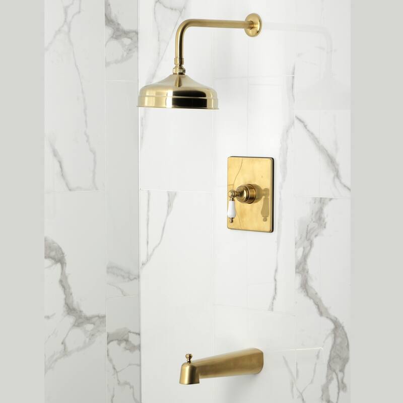Kingston Brass Single-Handle Pressure Balanced Tub and Shower Faucet