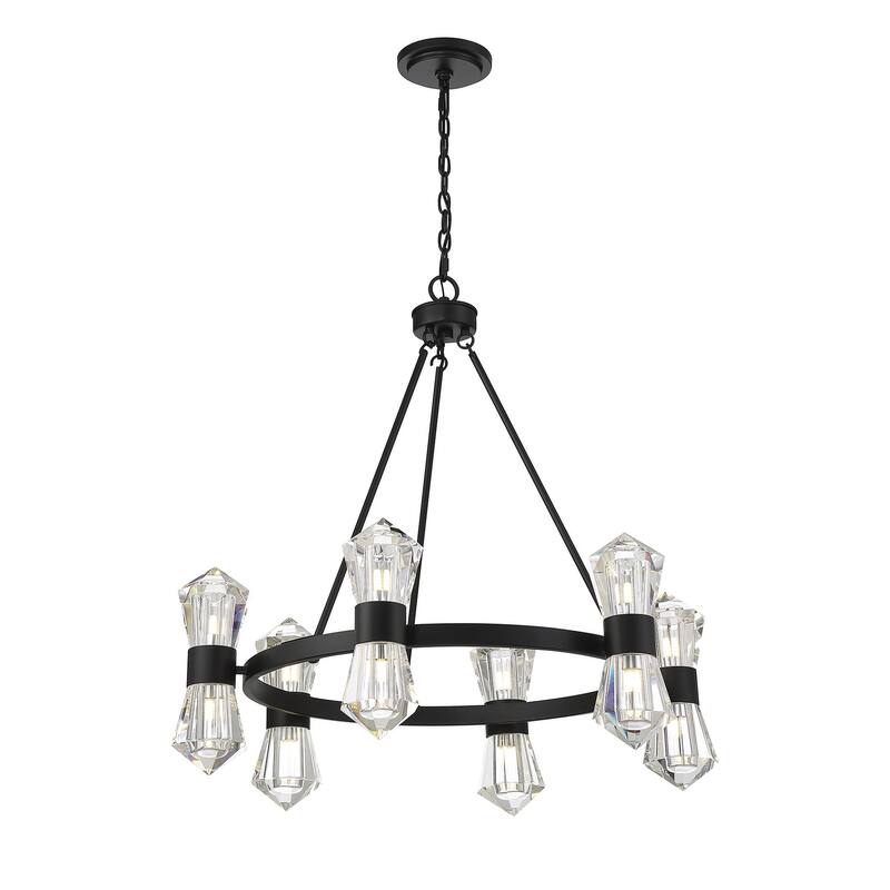 Savoy House 1-1939-12 Dryden 12 Light 32" Wide LED Crystal Ring