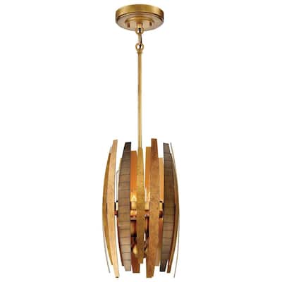 Metropolitan Manitou 4 Light 9-1/2" Wide Pendant with Vertical Bars