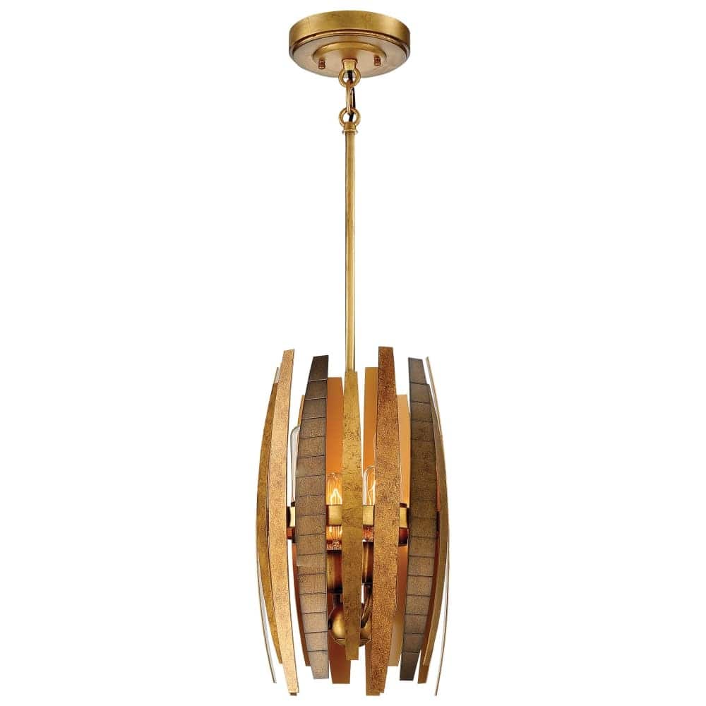 Metropolitan Manitou 4 Light 9-1/2" Wide Pendant with Vertical Bars