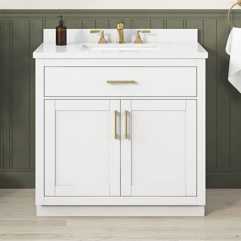 Bailey Bathroom Vanity with Power Bar