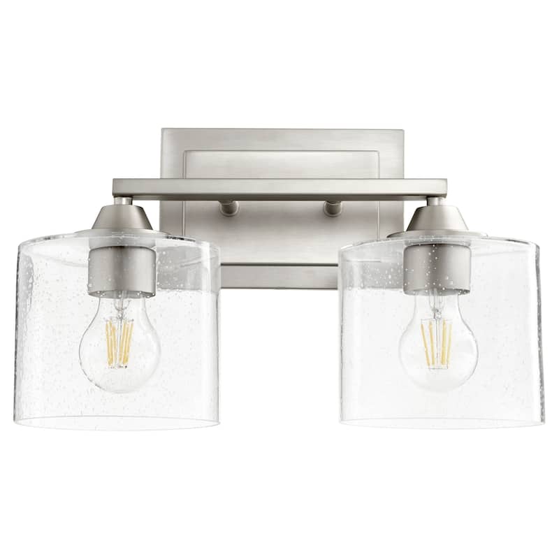 Quorum International Dakota 2 Light 15" Wide Bathroom Vanity Light