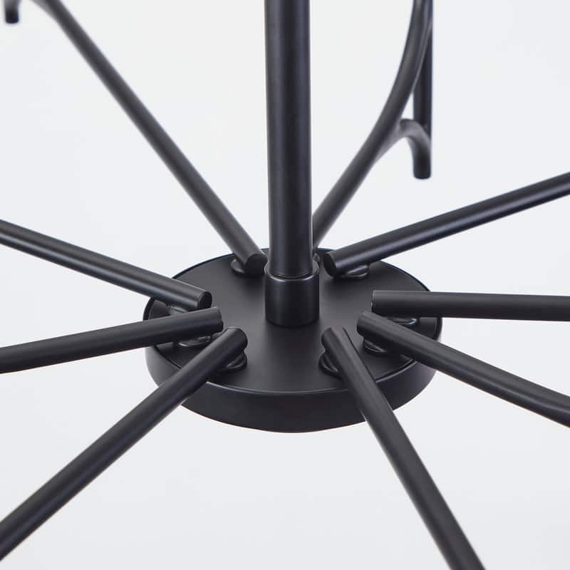 KAWOTI 9-Light Dimmable Modern Contemporary Chandelier Pendant Light - W32.5"*H67.75"