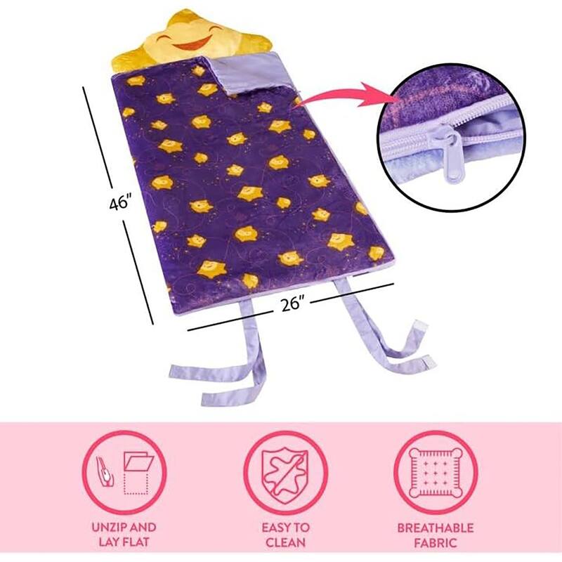 Disney Wish Slumber Sleeping Bag - Purple