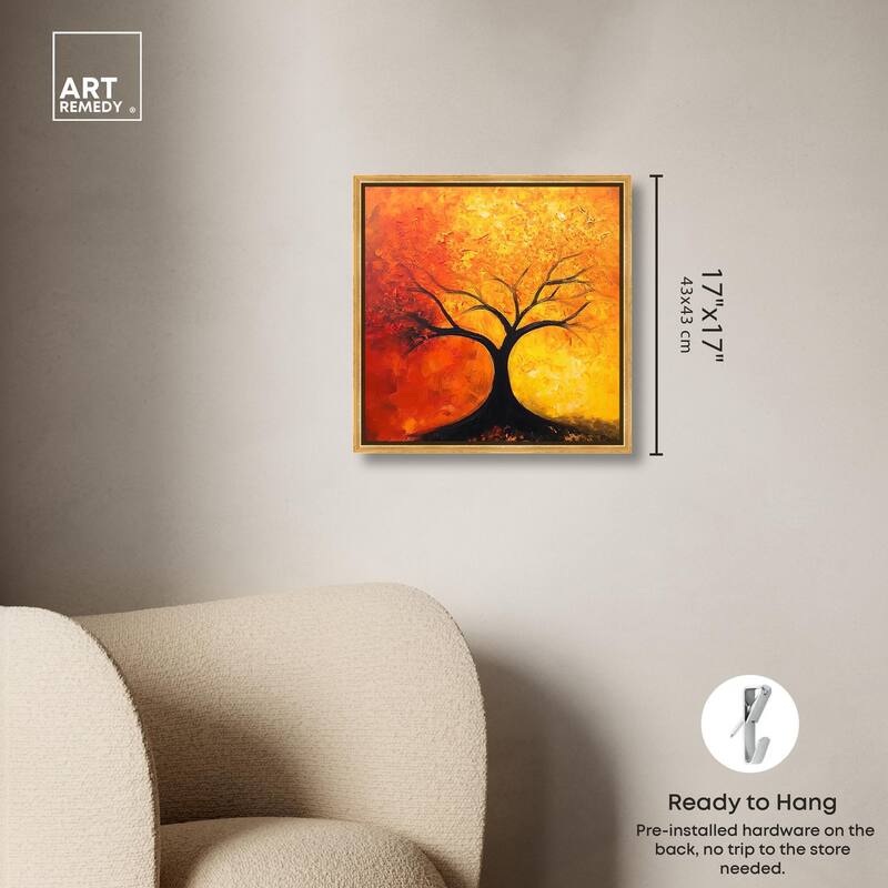 Tree of Opposites I Canvas by Art Remedy