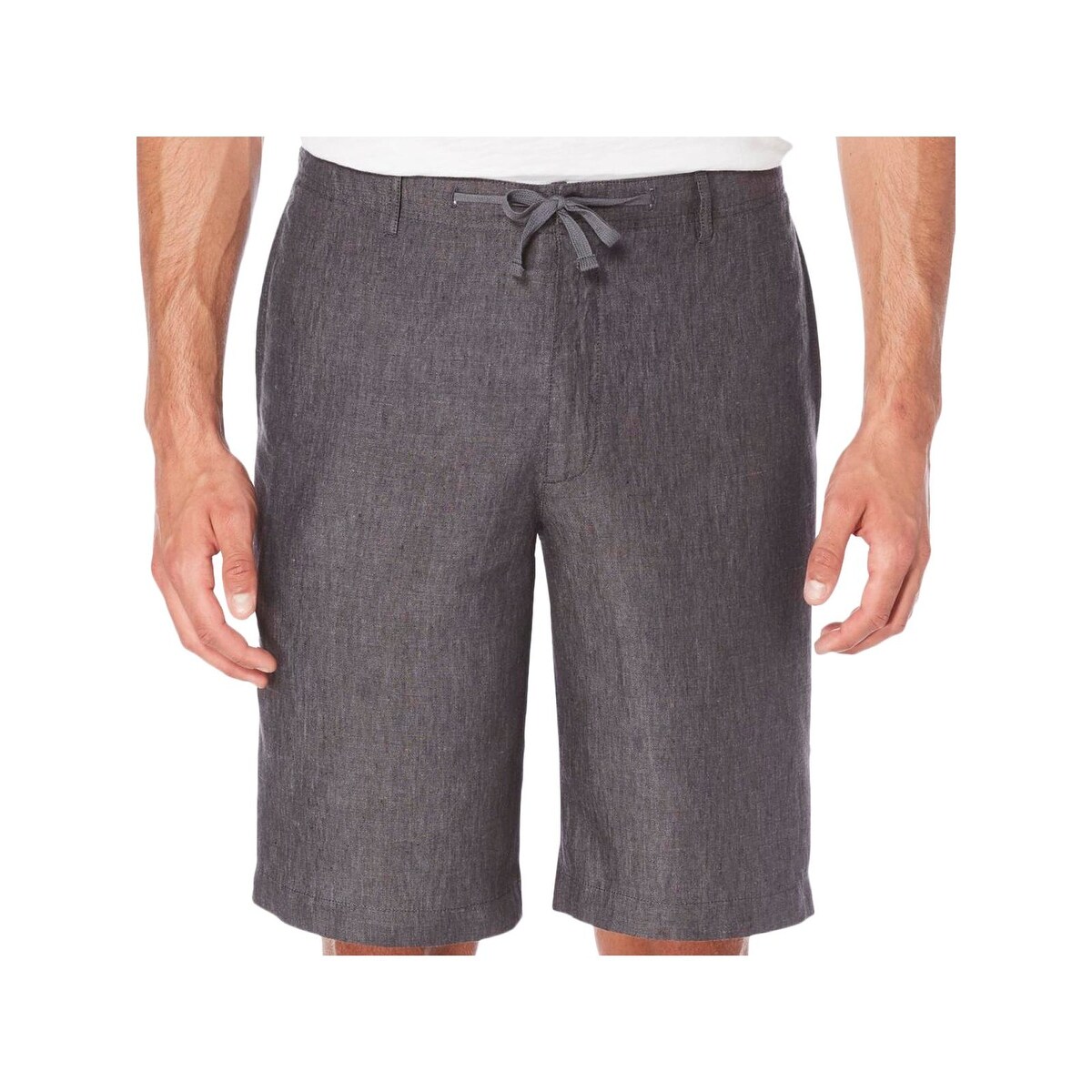 Shop Perry Ellis Mens Casual Shorts Linen Lightweight Free