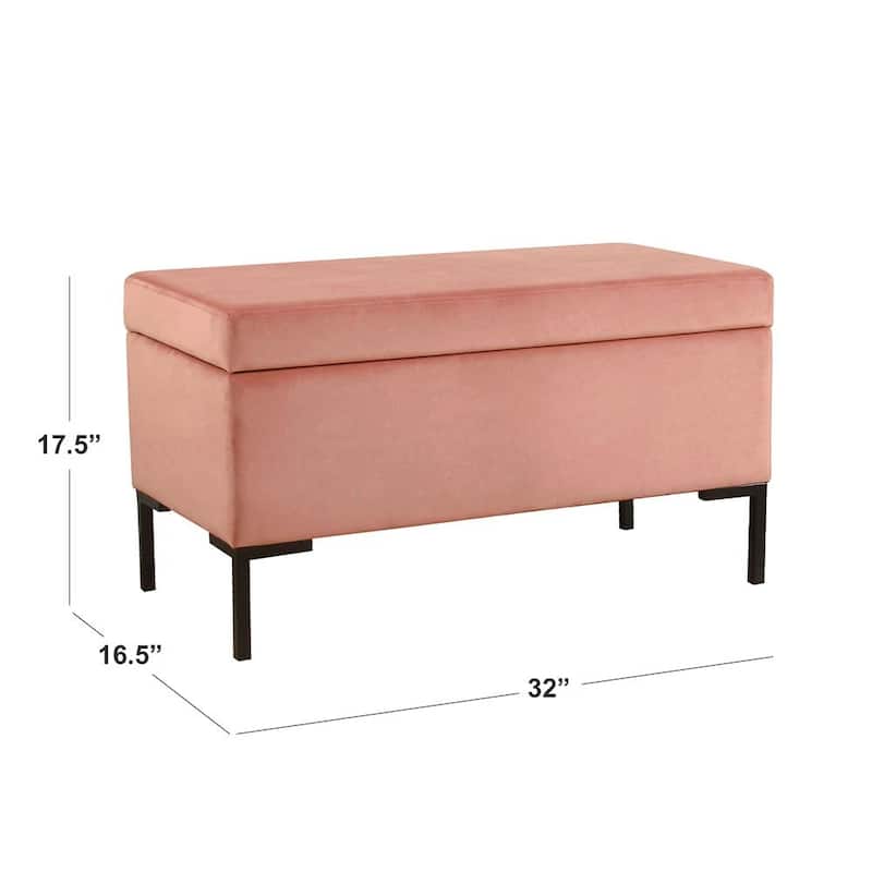 HomePop Storage Bench with Metal Leg