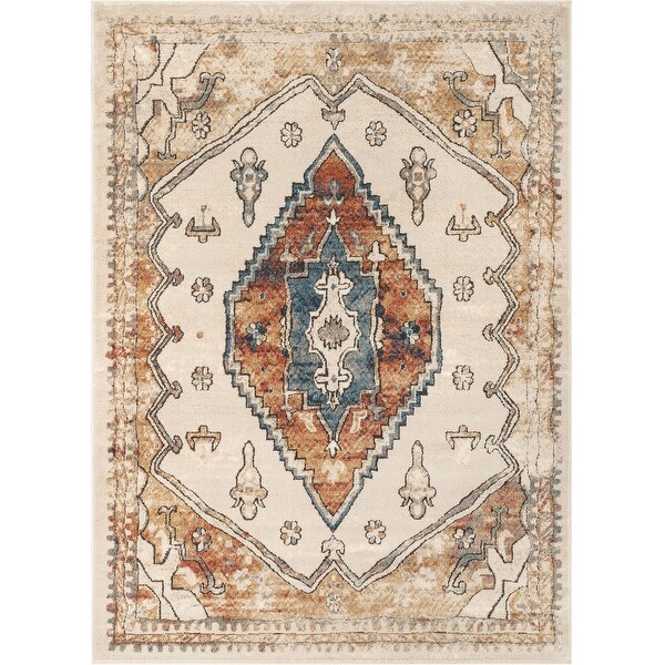 Well Woven Tikal Aliz Vintage Medallion Area Rug - Bed Bath