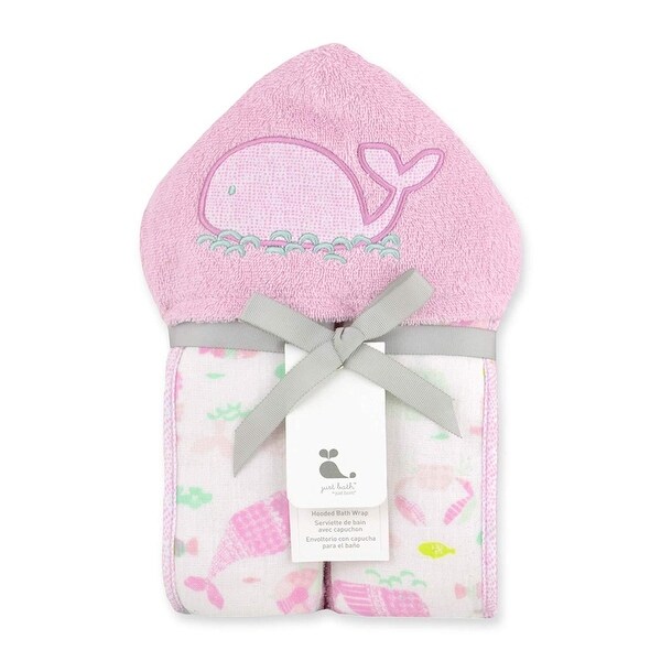 just bath by just born hooded towel