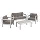 Option silver + khaki cushion