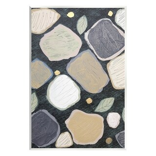 Stupell Patterned Nature Shapes Wall Plaque Art Design by Jade Reynolds ...
