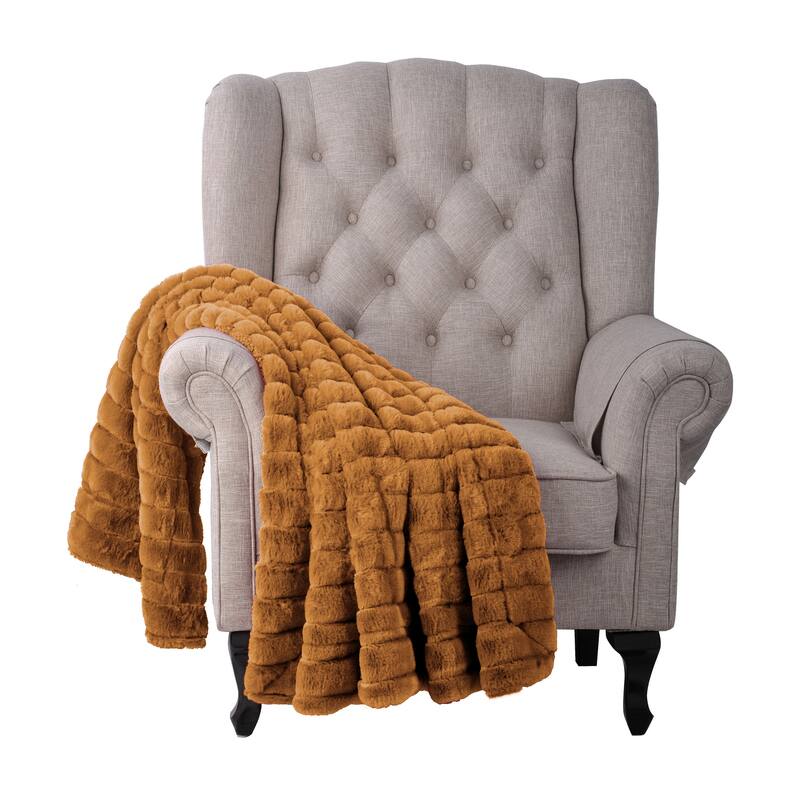 Supermink Decorative Fauxfur Throw 60'' x 80''