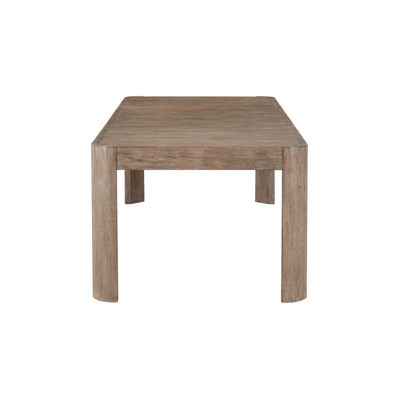 Liberty Furniture South Bend Rectangular Leg Table with Upholstered Side Chairs - White, Brown