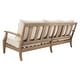 preview thumbnail 91 of 137, SAFAVIEH Couture Outdoor Martinique Solid Wood Patio Sofa