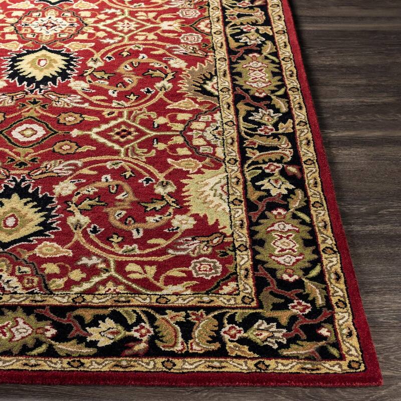 Livabliss Caesar Updated Traditional Border Area Rug