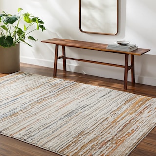 Valet Casual Abstract Stripe Area Rug