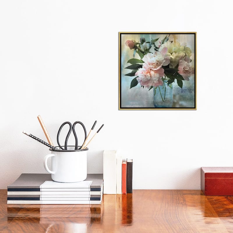 iCanvas "Peony Bouquet II" by Nan Framed Canvas Print