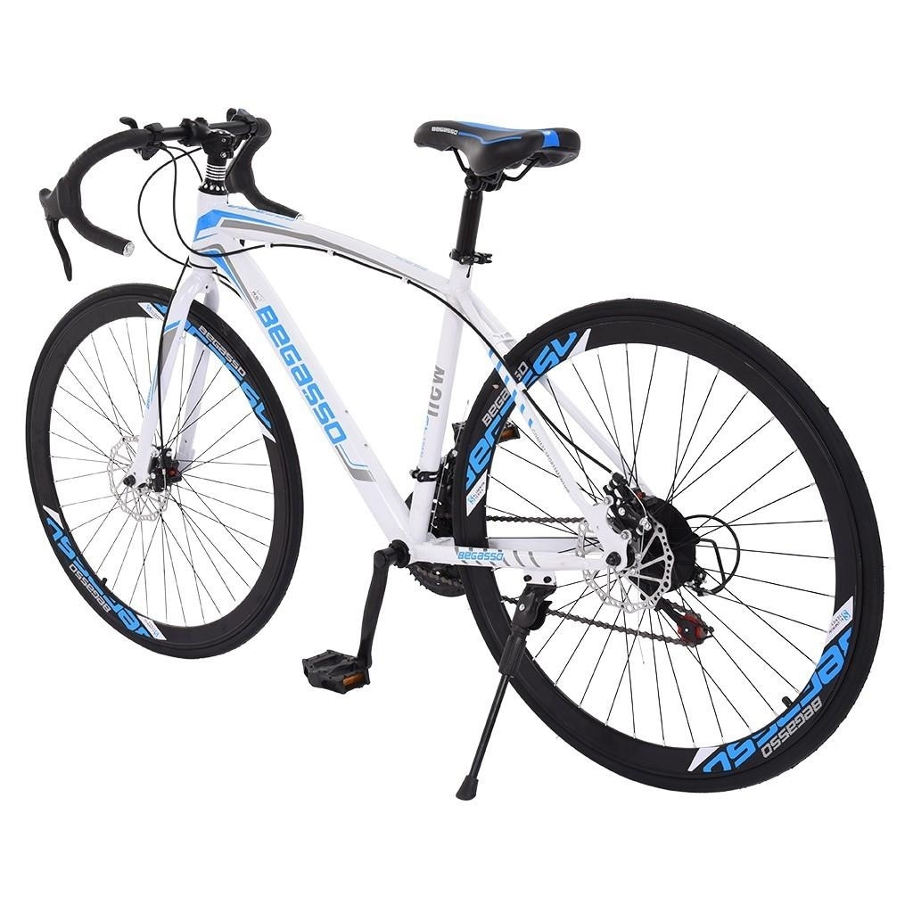 Begasso Shimanos Full Suspension Road Bike 21 Speed Disc Brakes