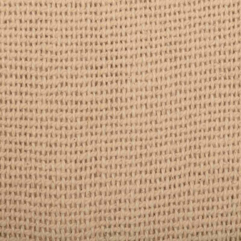 Burlap Euro Sham with Fringed Ruffle