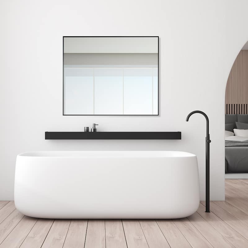Altair Sassi Bathroom/Vanity Aluminum Framed Wall Mirror