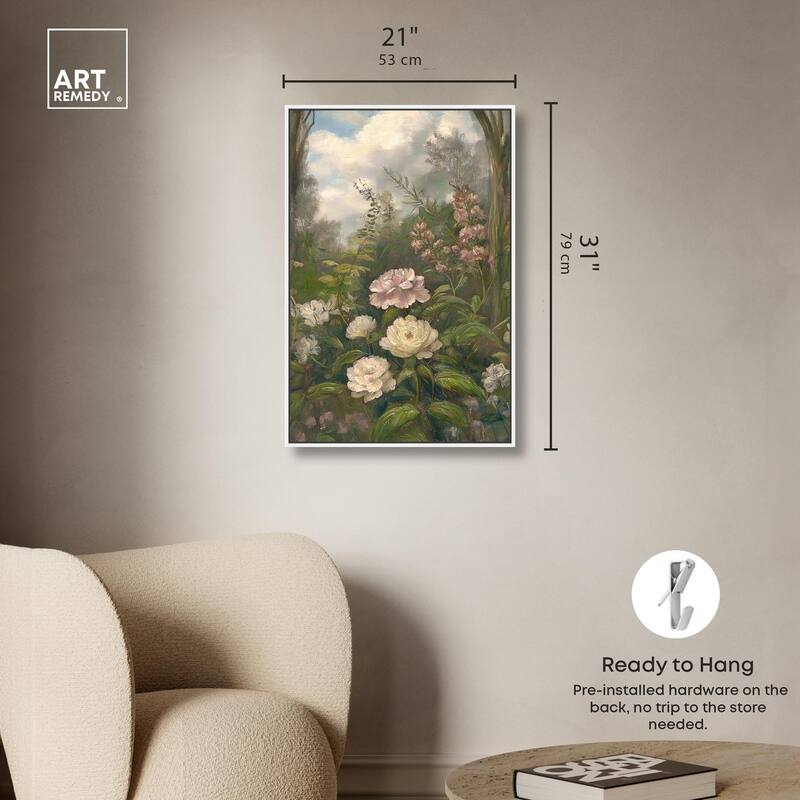 Woodland Bloom Canvas by Art Remedy