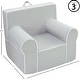 preview thumbnail 3 of 12, Heritage Kids Foam Armchair