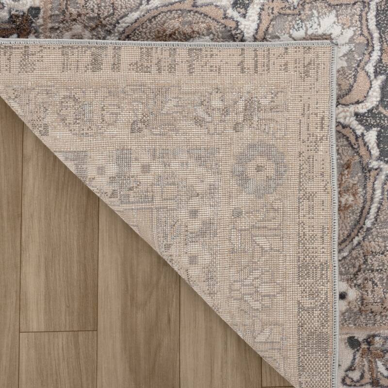 Bike Distressed Stain Resistant Woven Durable Area Rug By HomeRoots