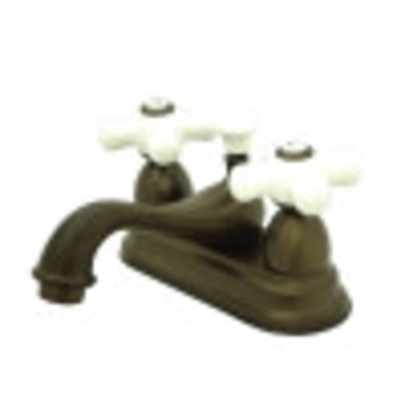 Kingston Brass Restoration 1.2 GPM Centerset Bathroom Faucet with