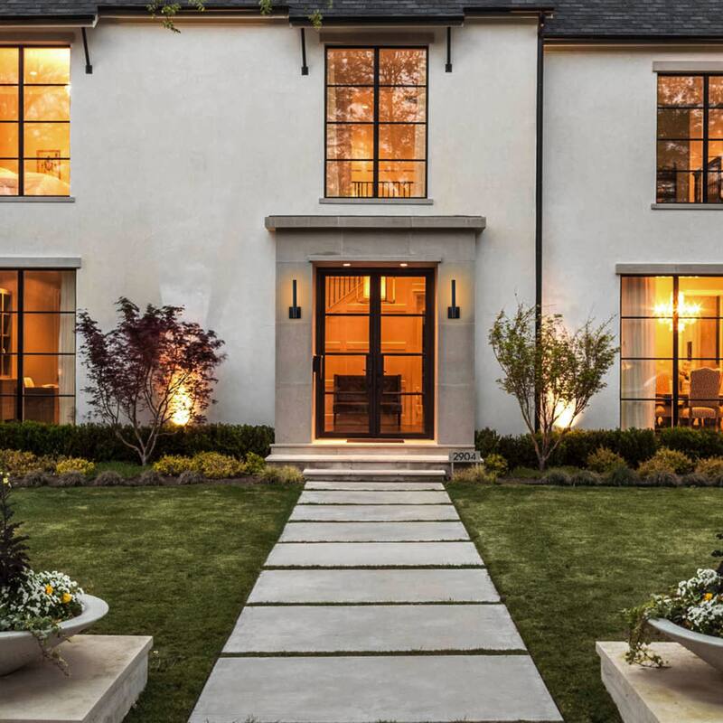 C Cattleya 1-Light Matte Black Dimmable LED Outdoor Wall Light