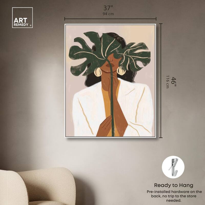 Leiva I Canvas by Art Remedy