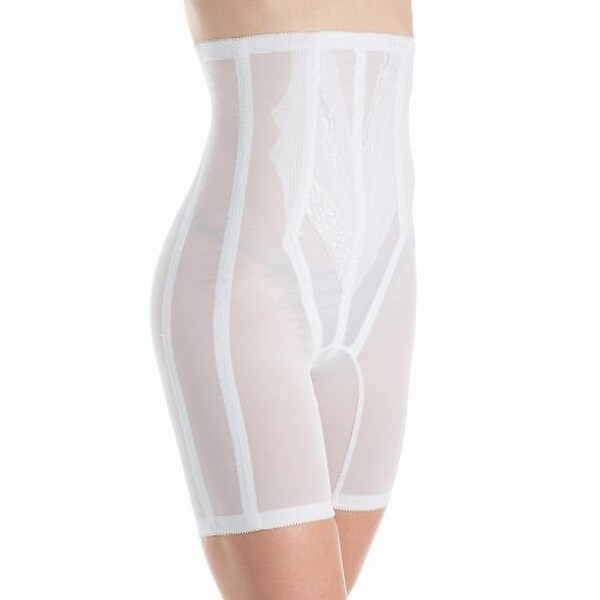 white shapewear shorts