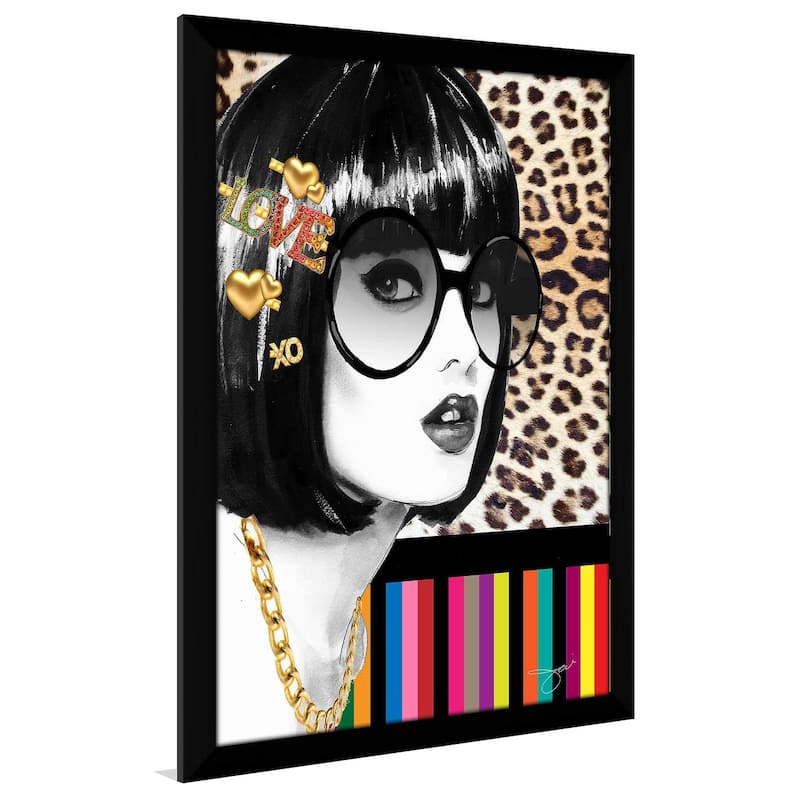 "Love Clip" by Jodi Print on Acrylic