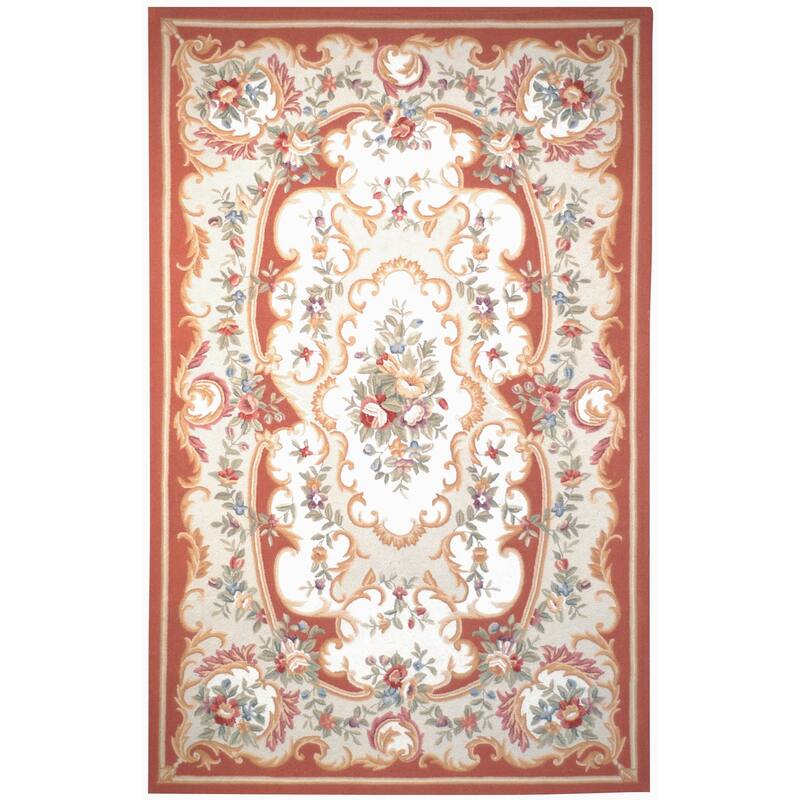 SAFAVIEH Handmade Chelsea Shyanne French Country Wool Rug
