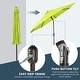 preview thumbnail 93 of 142, Holme 9-foot Steel Market Patio Umbrella with Tilt-and-Crank