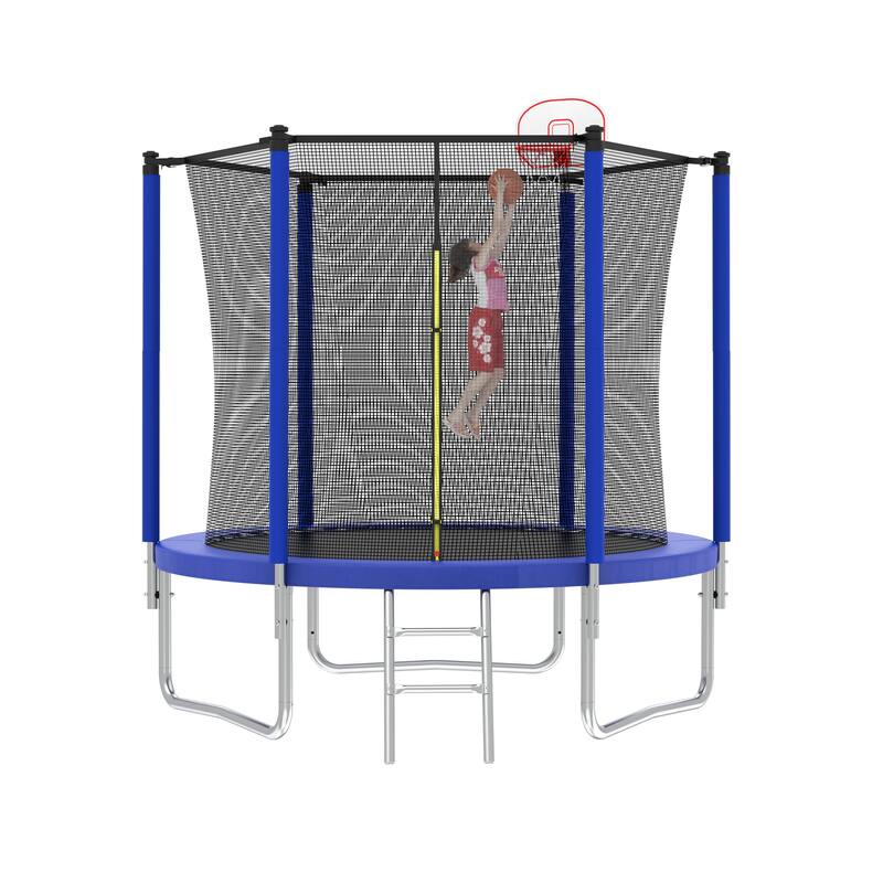 Spacious Design Trampoline Solid Base Structure, Safety Pad For Kid