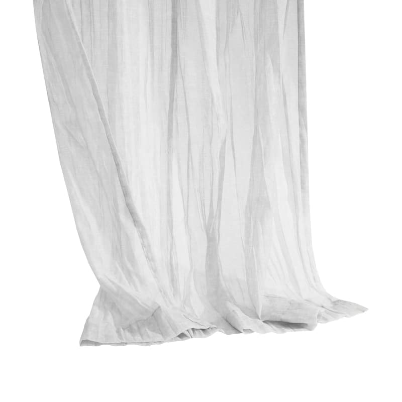 Paloma Sheer Dual Header Curtain Panel