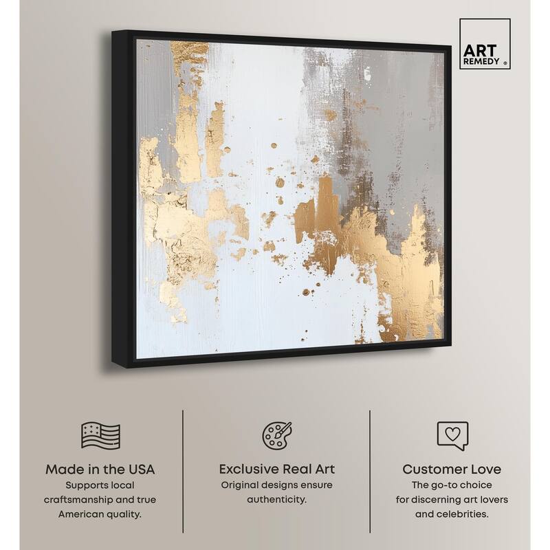Ghostly Glimmer II Canvas by Art Remedy