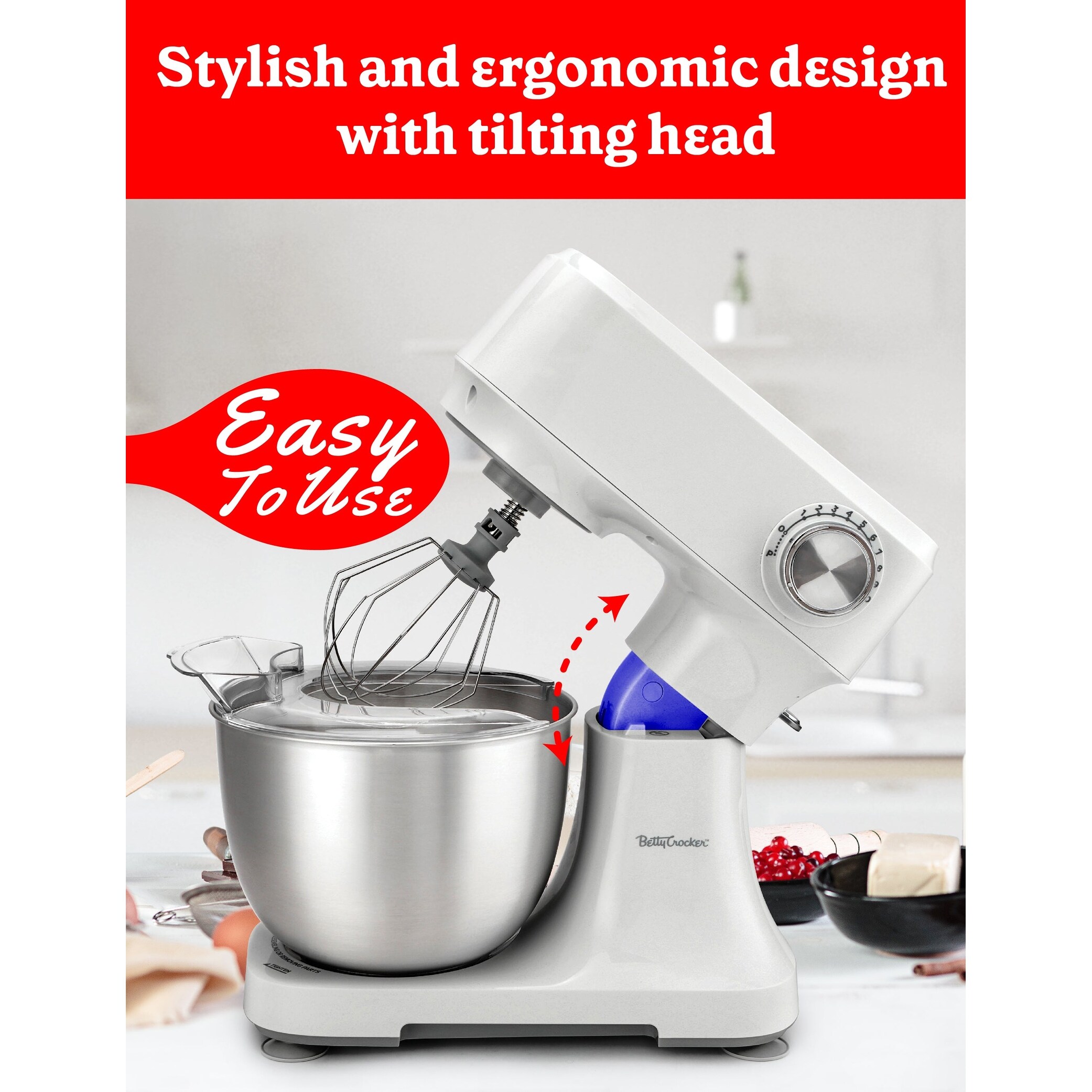 Home electric mixer top