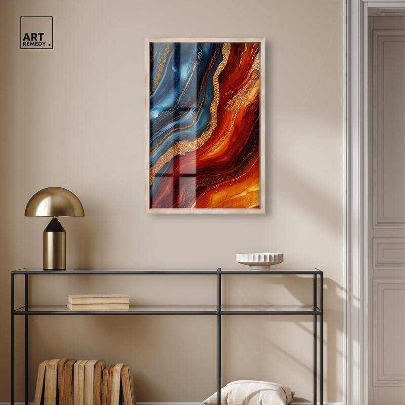Gilded Galaxy Shadowbox by Art Remedy