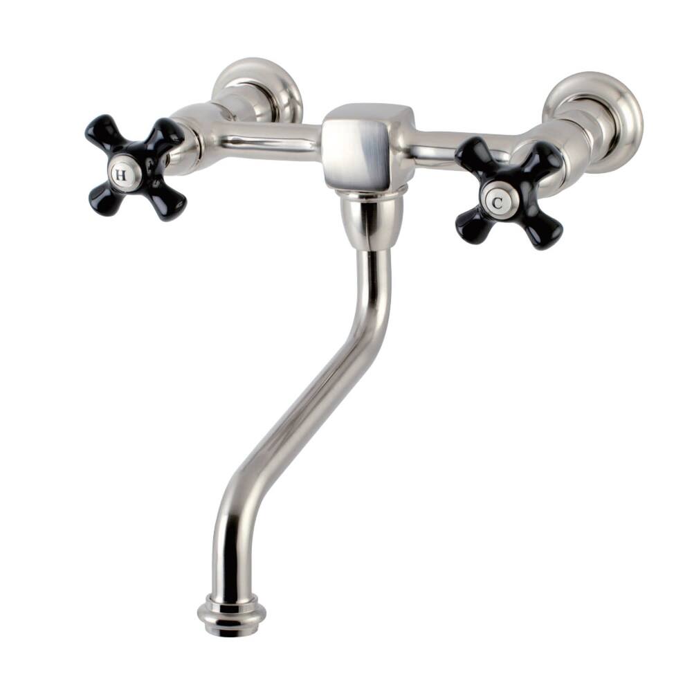 Kingston Brass Duchess 1.2 GPM Wall Mounted Bathroom Faucet - Includes