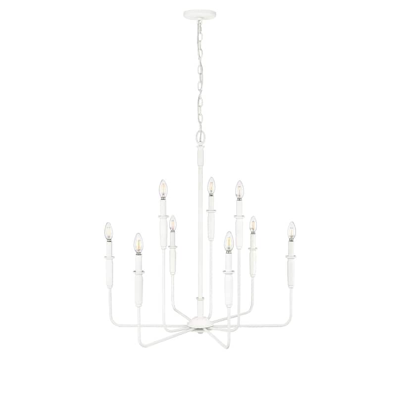 Millennium Lighting 29309 Savanne 9 Light 32" Wide Taper Candle Style