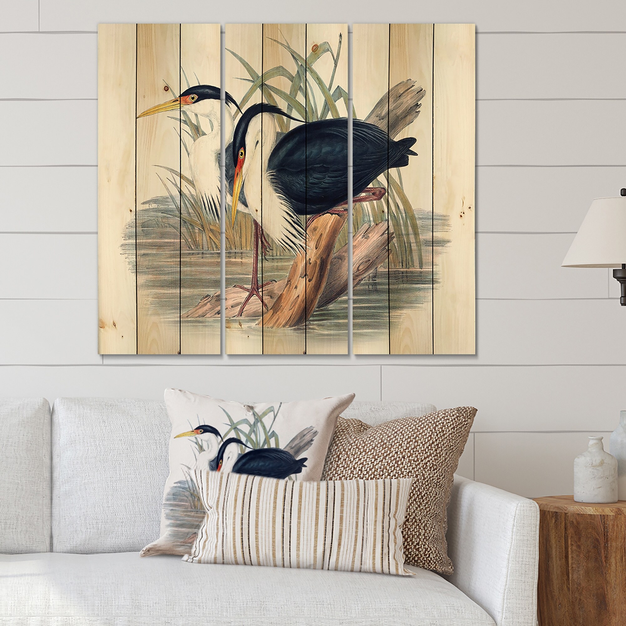 Designart 'Vintage Bird Life II' Traditional Print on-image