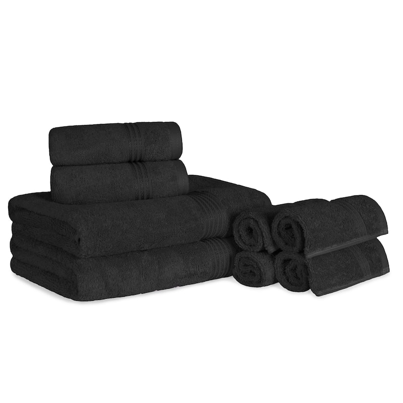 Superior Heritage Egyptian Cotton Absorbent 8-Piece Towel Set