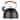 MegaChef 3.2 Quart Whistling Tea Kettle with Wood Grain Nylon Cool Touch Handle, Matte Black
